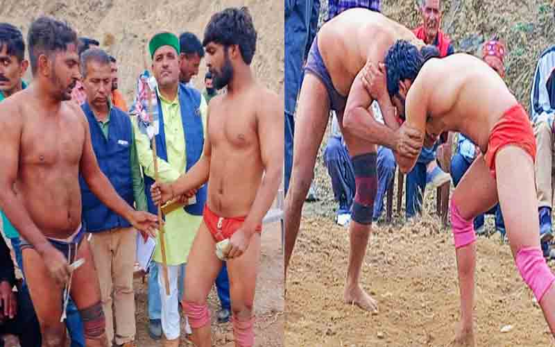 मां मनसा देवी मंदिर के दरबार में उल्लास व सादगी के साथ मनाया मेला 