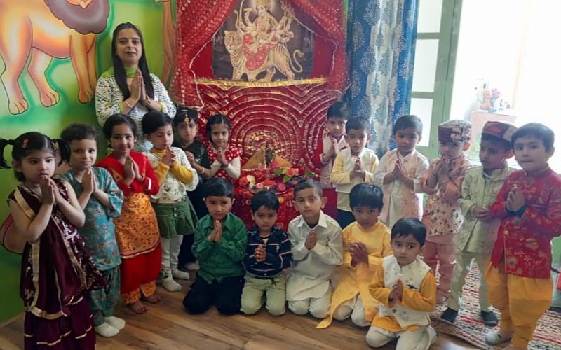 जीनियस ग्लोबल स्कूल ने दिया धार्मिक विविधता में एकता का संदेश