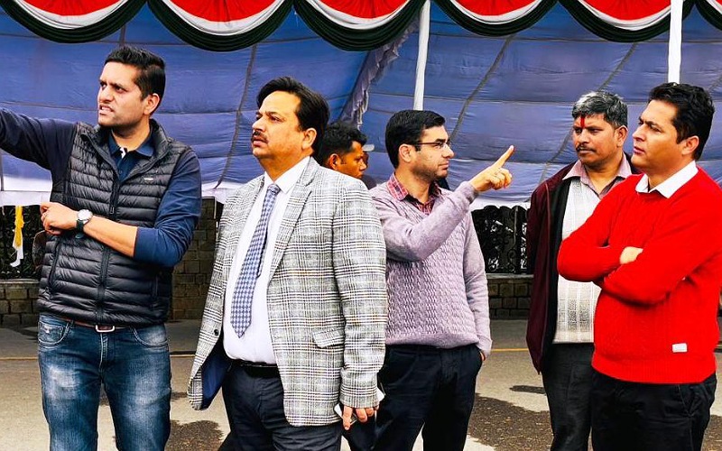 राज्यस्तरीय हिमाचल दिवस समारोह की तैयारियां पूरी, डीसी ने लिया जायजा