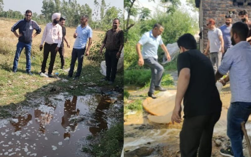 आबकारी विभाग की अवैध शराब पर नूरपुर में बड़ी कार्यवाही