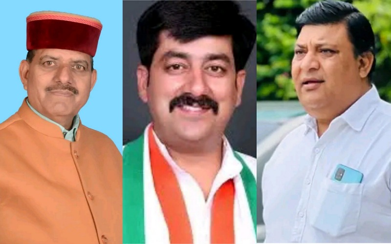कांग्रेस ने विधानसभा उपचुनावों के लिए की तीन उम्मीदवारों घोषणा