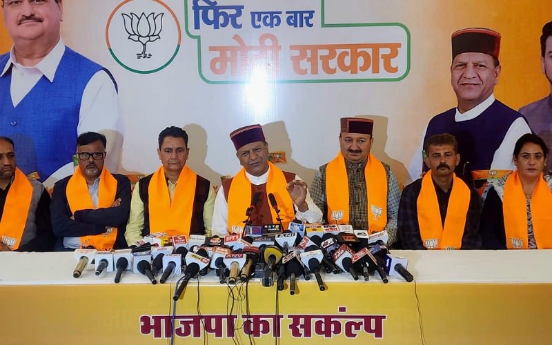 एक पत्थर भी विकास का नहीं रख पाए मुख्यमंत्री सुक्खू- बिंदल