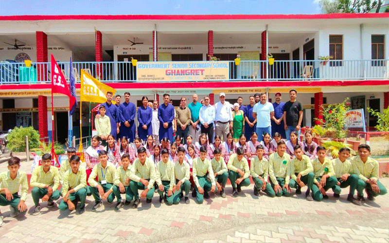 गिंदपुर मलौन और घंघरेट में मतदान के प्रति किया गया जागरूक