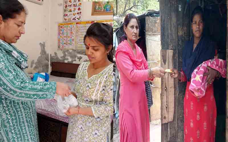 डायरिया से प्रभावित क्षेत्रों में वितरित किए ओआरएस पैकेट