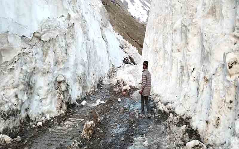 10 दिन बाद यातायात के लिए बहाल हुआ कोकसर संपर्क मार्ग