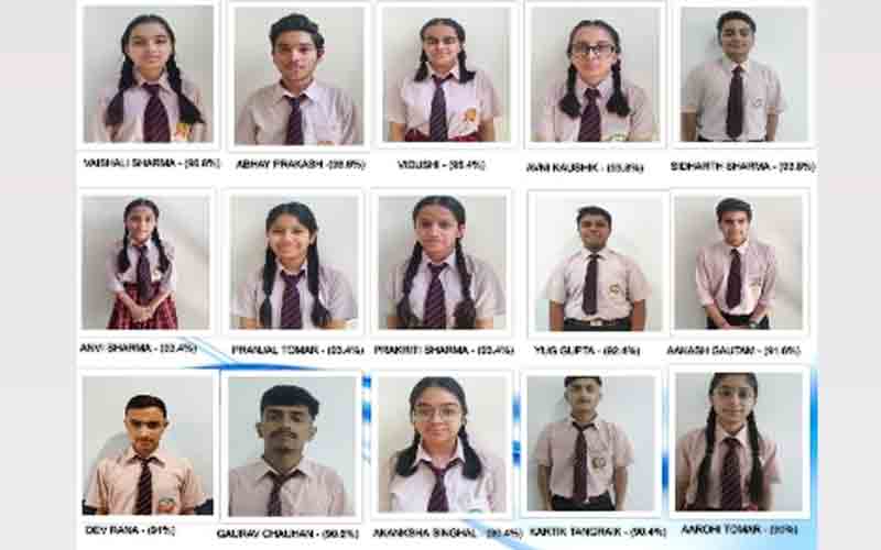 करियर अकादमी स्कूल का 12वीं कक्षा का परिणाम रहा सराहनीय