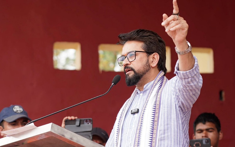 प्रत्याशी का फर्क नहीं, भाजपा मुद्दों और विचारधारा पर लड़ती है चुनाव- अनुराग ठाकुर