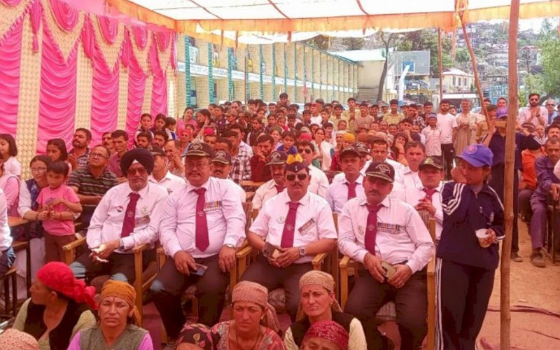 शिलाई में शहीद पैराट्रूपर प्रमोद नेगी की प्रथम शहादत पर शहीदी दिवस का आयोजन