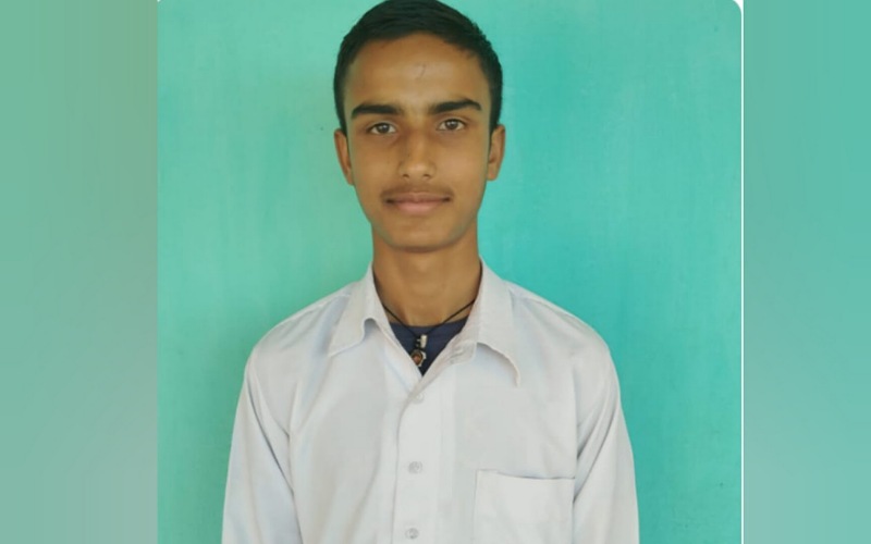 तलमेहड़ा स्कूल के तनुज शर्मा ने 10वीं कक्षा में हासिल किए 643 अंक