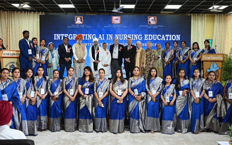 इटरनल यूनिवर्सिटी बडू साहिब में नर्सिंग में एआई पर 11वां अंतर्राष्ट्रीय नर्सिंग सम्मेलन आयोजित