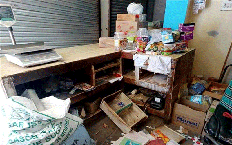शातिरों ने सरकारी डिपो में लगाई सेंध, नकदी व खाद्य सामग्री लेकर हुए फरार