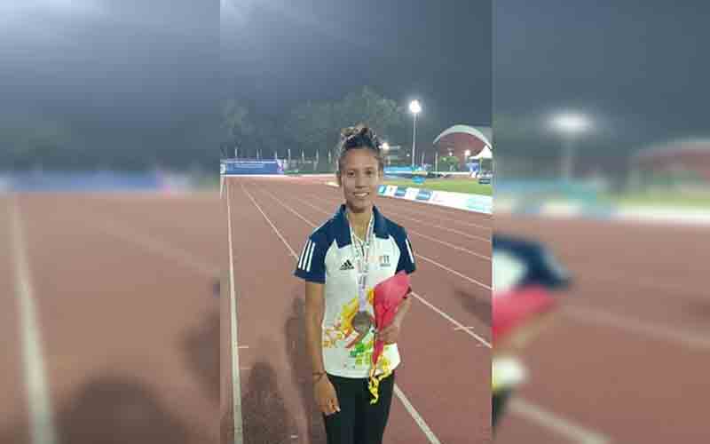ओडिशा में दौड़ स्पर्धा में सिरमौर की नितिका शर्मा ने जीता सिल्वर मेडल