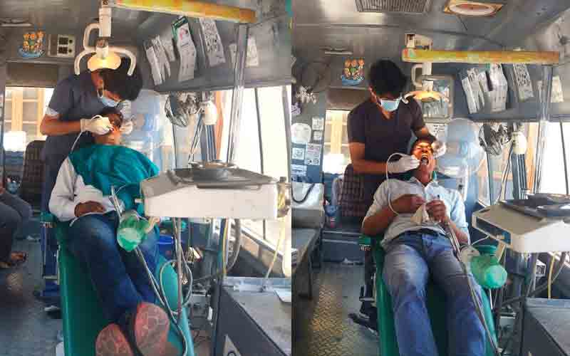 एसडीओ कार्यालय गोहर में दंत जांच चिकित्सा शिविर में 82 लोगों ने लिया भाग