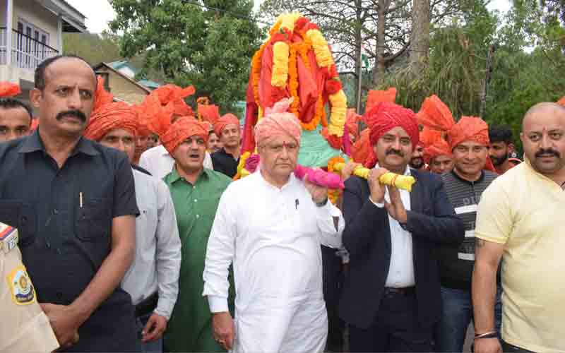 विधानसभा अध्यक्ष ने जिला स्तरीय आषाढ़ नाग मेले का किया विधिवत शुभारंभ