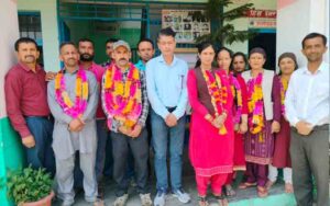 Bablu Thakur got the command of School Management Committee Panog