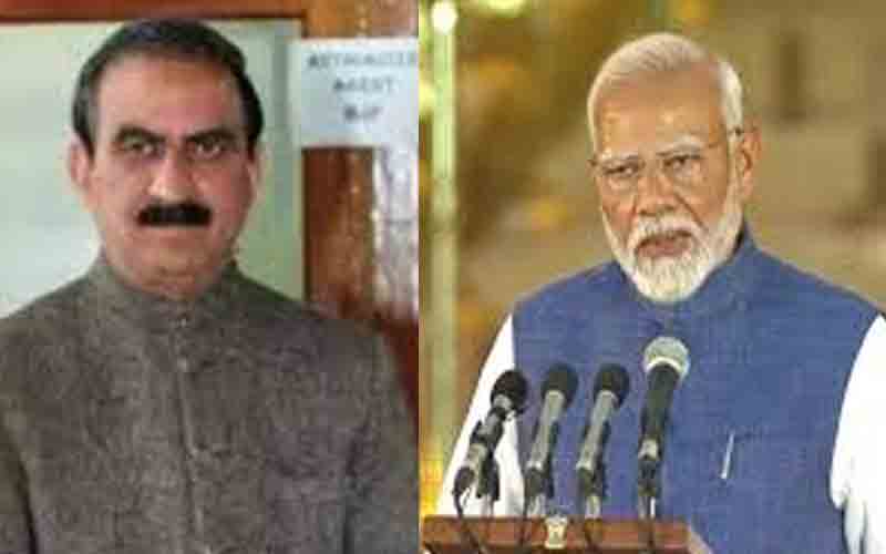 सीएम सुक्खू ने तीसरी बार पीएम बनने पर नरेंद्र मोदी को दी बधाई