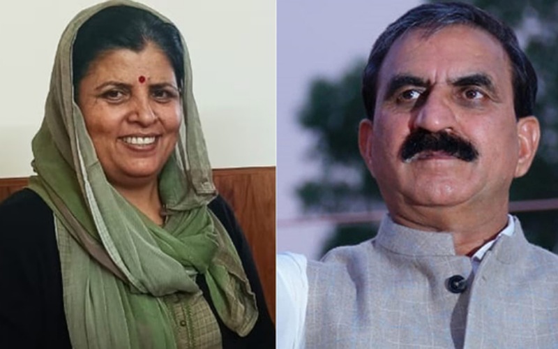 देहरा विधानसभा सीट से सीएम सुक्खू की पत्नी कमलेश ठाकुर लड़ेगी चुनाव