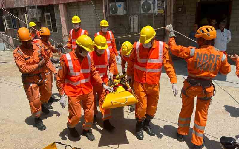 सुंदरनगर में सफलता पूर्वक मेगा मॉक ड्रिल का हुआ आयोजन