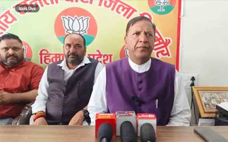 कांग्रेस सरकार के डेढ़ वर्ष के कार्यकाल को जनता ने नकारा- बिंदल