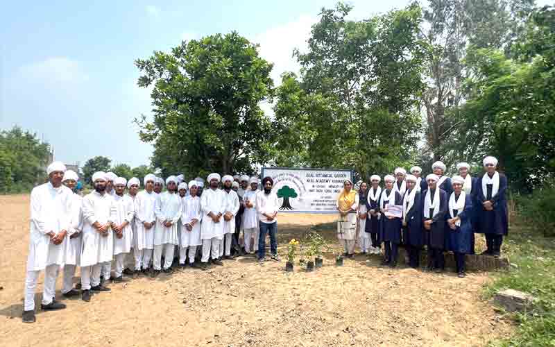अकाल अकादमी खमानो ने अकाल बोटैनिकल गार्डन का किया शुभारंभ