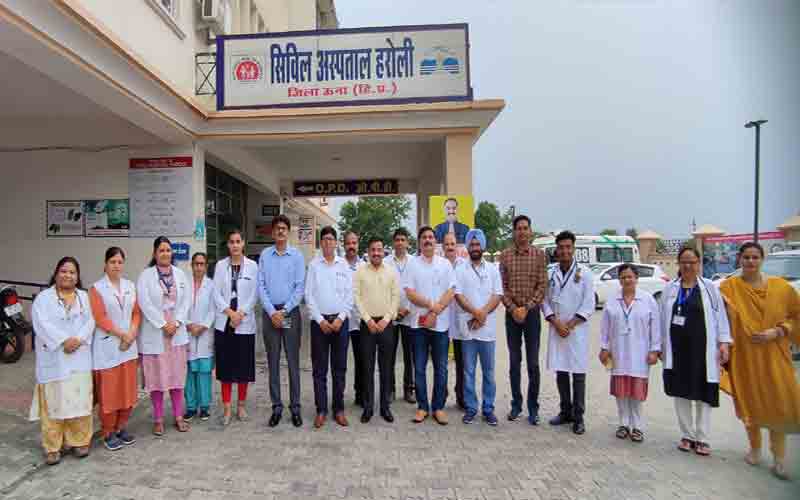 उपलब्धि: सिविल अस्पताल हरोली बना नेशनल क्वालिटी सर्टिफाइड