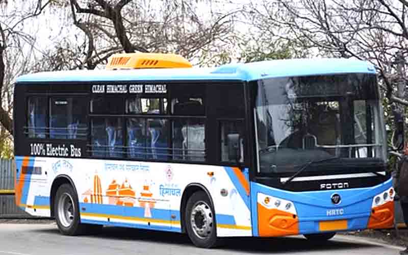 हिमाचल में 327 करोड़ रुपये से की जा रही है इलेक्ट्रिक बसों की खरीद