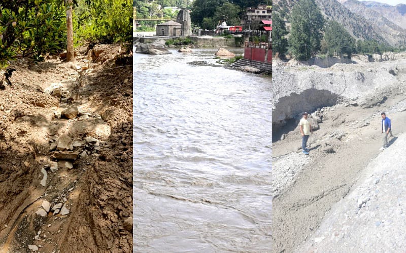 आफत की बारिश: किन्नौर के ज्ञाबुंग-रोपा नाले में फटा बादल, करोड़ों का नुकसान
