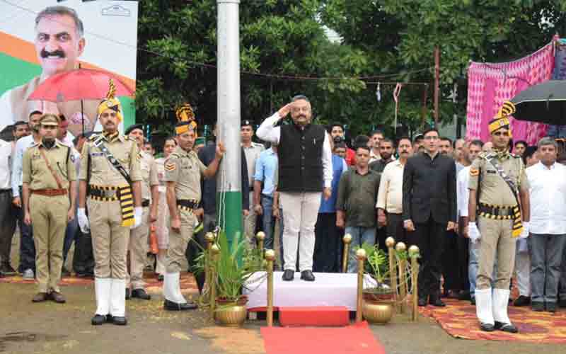 चंबा के ऐतिहासिक चौहान मैदान में 78 वां स्वतंत्रता दिवस समारोह आयोजित