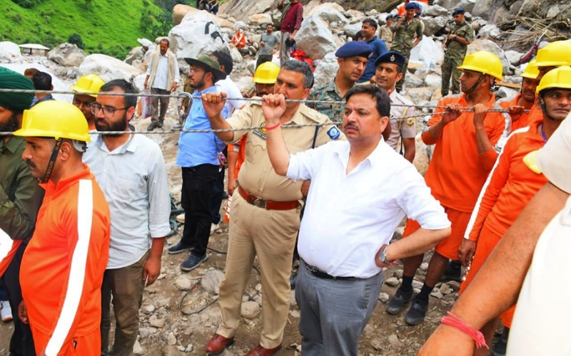 समेज त्रासदी: सर्च ऑपरेशन में अभी तक पांच शव हुए बरामद