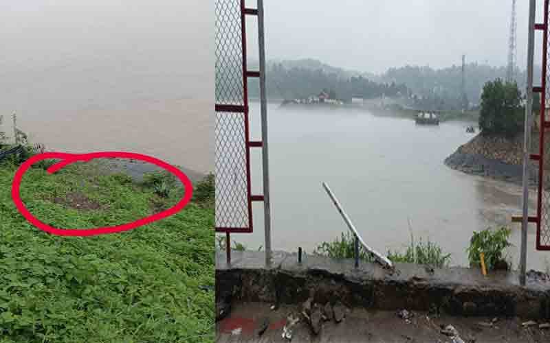 आधी रात सुंदरनगर जलाशय में गिरी एसपी विजलेंस मंडी की तेज रफ्तार कार