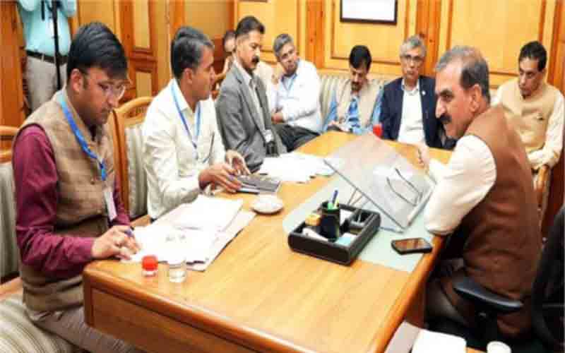 नालागढ़ में ग्रीन हाईड्रोजन संयंत्र के निर्माण में तेजी लाए विभाग: सुक्खू