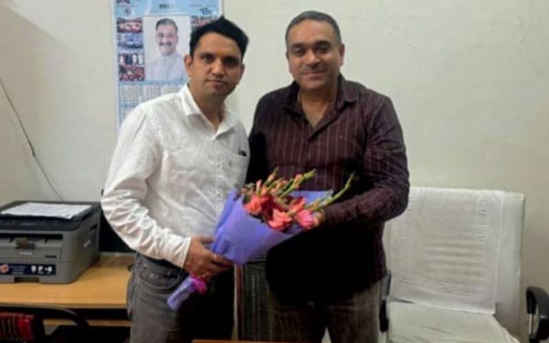 आखिर ईमानदारी की हुई जीत, निशांत सरीन धर्मशाला जोन में मिली जॉइनिंग