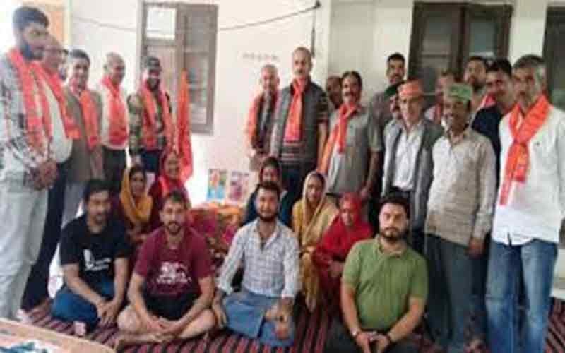 भारतीय किसान संघ की बैठक में नई कार्यकारिणी का गठन