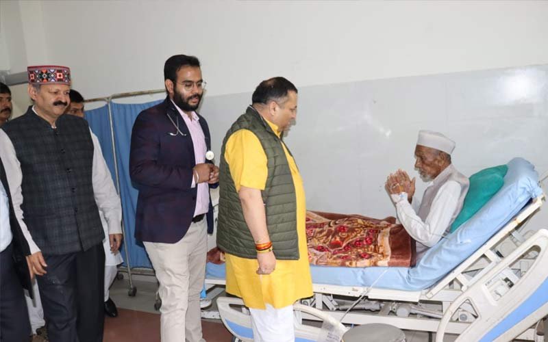 विधानसभा उपाध्यक्ष ने बोले जल्द 50 बेडेड किया जाएगा संगड़ाह अस्पताल