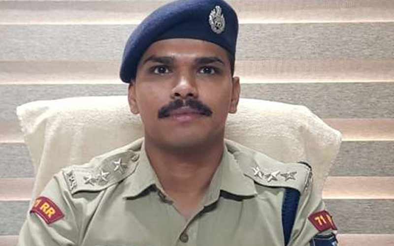 देहरा में नए एसपी अशोक रत्न ने संभाला कार्यभार