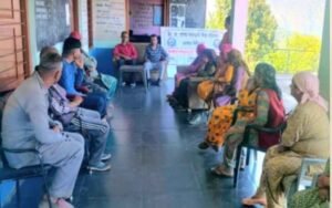 Awareness camp organized by State Cooperative Bank Nainidhar in village Bhagnadi