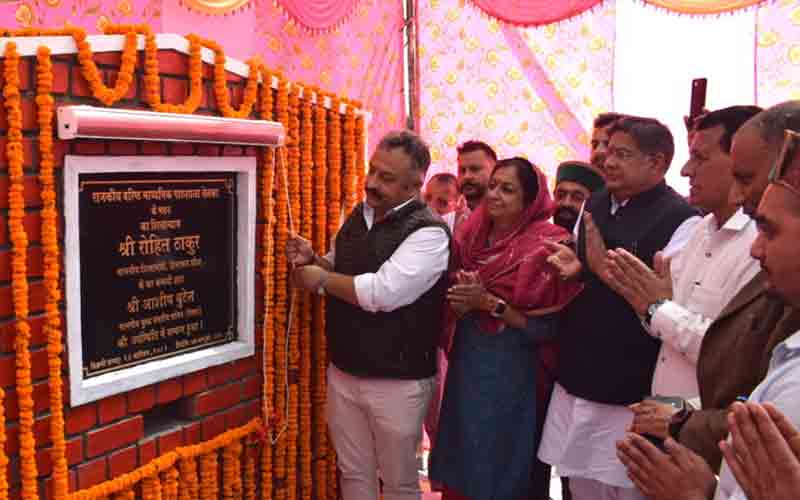 शिक्षा मंत्री ने किया रावमा विद्यालय तेलका के भवन का शिलान्यास