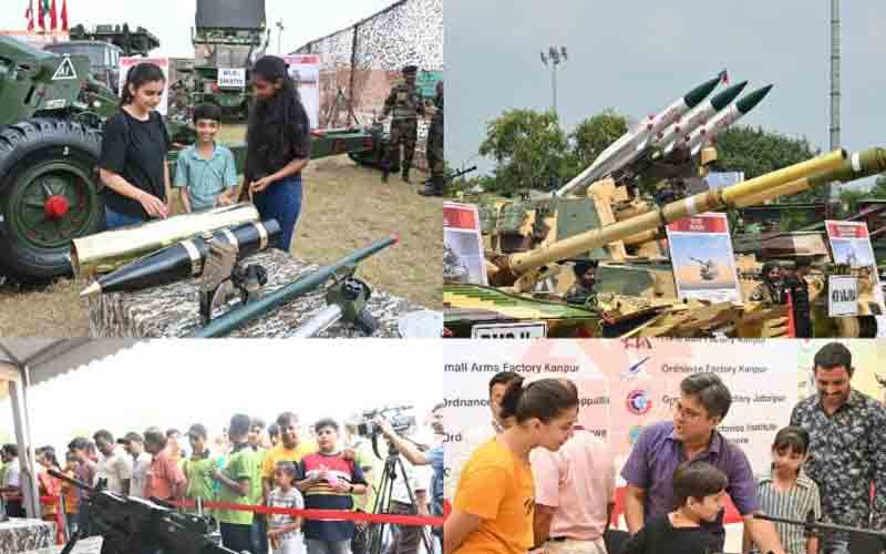 कांगड़ा वैली कार्निवल में सेना ने लगाई हथियारों की प्रदर्शनी