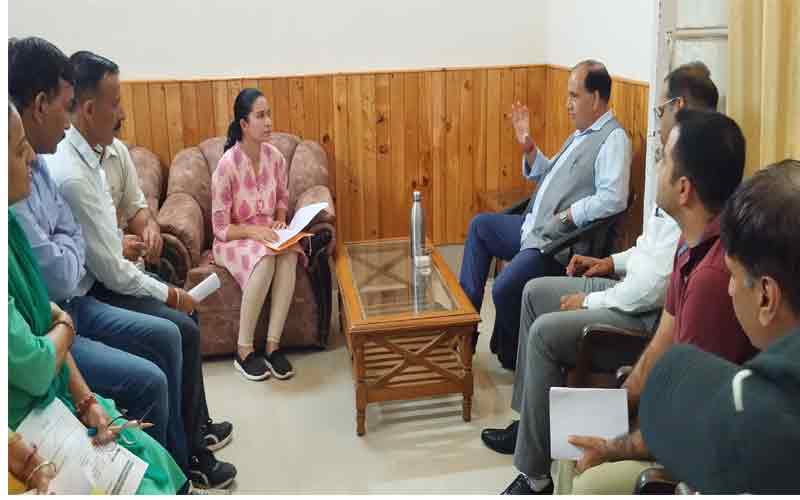प्राथमिक स्वास्थ्य केंद्र सिहुन्ता की जन आरोग्य समिति की बैठक आयोजित