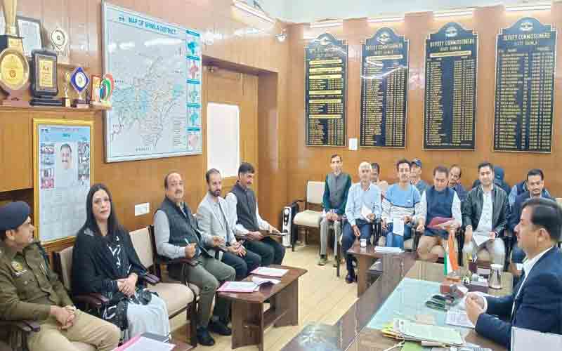 शिमला में 31 अक्टूबर को राष्ट्रीय संकल्प दिवस और राष्ट्रीय एकता दिवस मनाया जाएगा