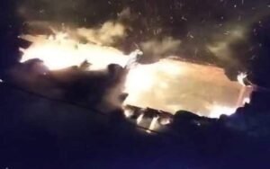 हरिपुरधार में आरा मशीन शेड में आग लगी, लाखों का नुकसान