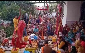 हरसर-बणी में हुआ भगवान शालिग्राम और माता तुलसी का विवाह समारोह
