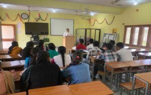 महाविद्यालय चौकीमन्यार में आईक्यूएसी के अंतर्गत विशेष शिविर का आयोजन।