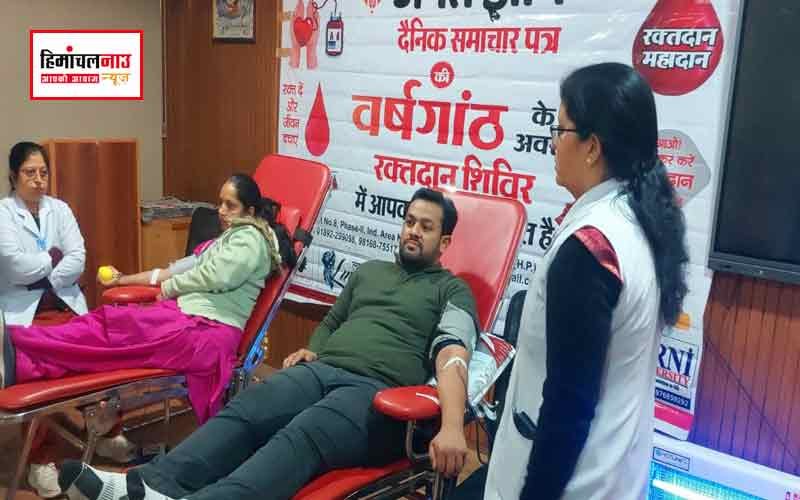 रक्तदान से मिलता है बहुमूल्य जीवन रक्षा का सौभाग्य : उपायुक्त