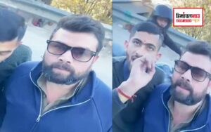 private-bus-driver-conductor-threatning--hrtc-driver