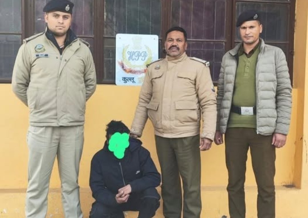 पतलीकुहल में नशे के तस्कर की गिरफ्तारी, 154 ग्राम चरस जब्त