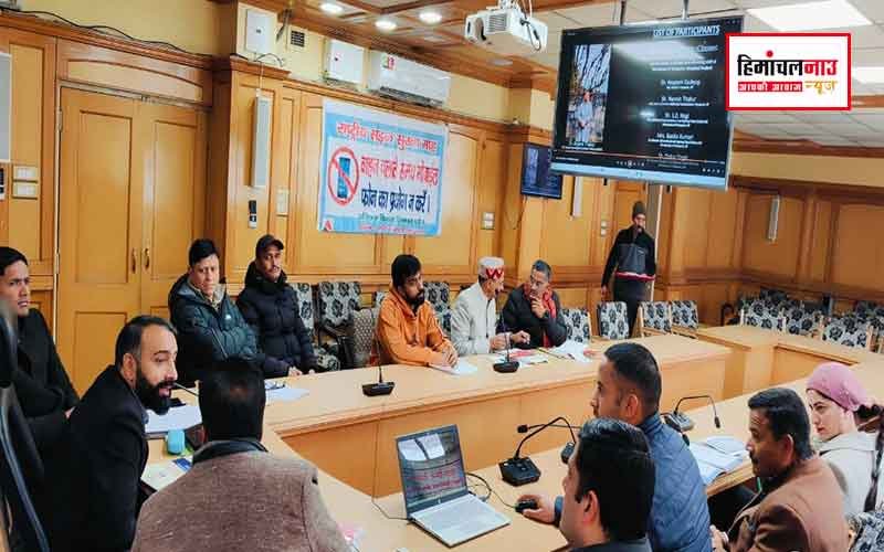 जिला किन्नौर में सड़क सुरक्षा समिति की बैठक आयोजित