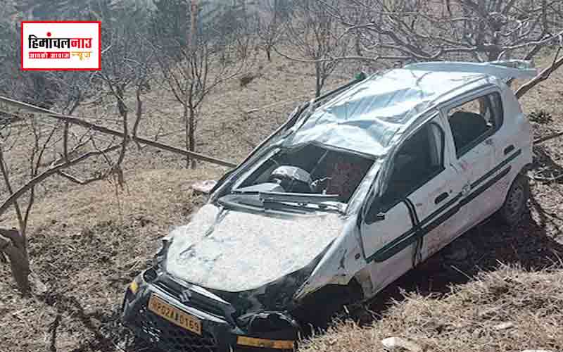 शिमला में खाई में गिरी कार, तीन युवकों की दर्दनाक मौत