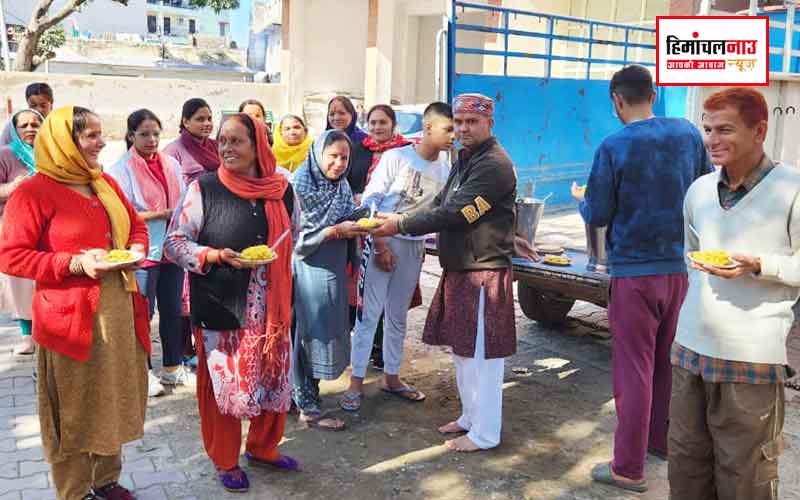 नाहन के हनुमान मंदिर में मकर संक्रांति पर भजन-कीर्तन और भंडारा
