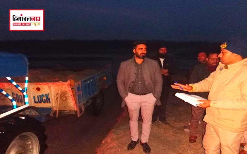 अवैध खनन पर प्रशासन का कड़ा प्रहार: फतेहपुर में औचक छापेमारी, 3 ट्रैक्टर जब्त